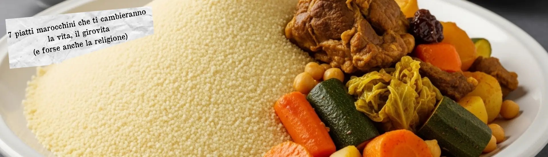 7 piatti marocchini larga